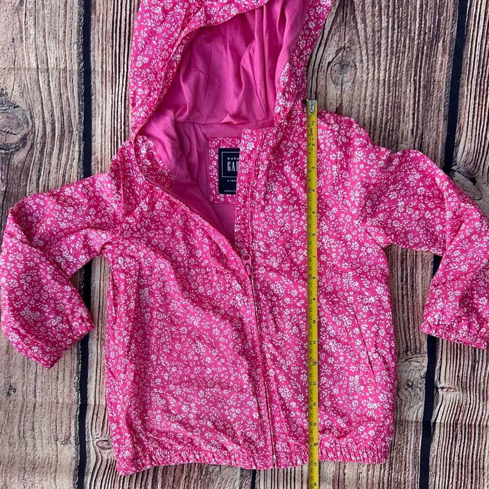 Pink Floral Hooded Jacket - Picture 4 of 8